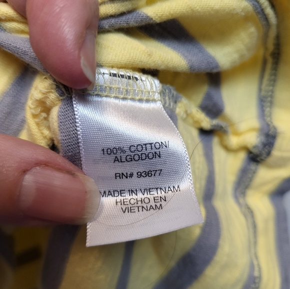 SJB Active Yellow and Gray Long Sleeve Tee for Effortless Style- Size XL - Picture 4 of 4